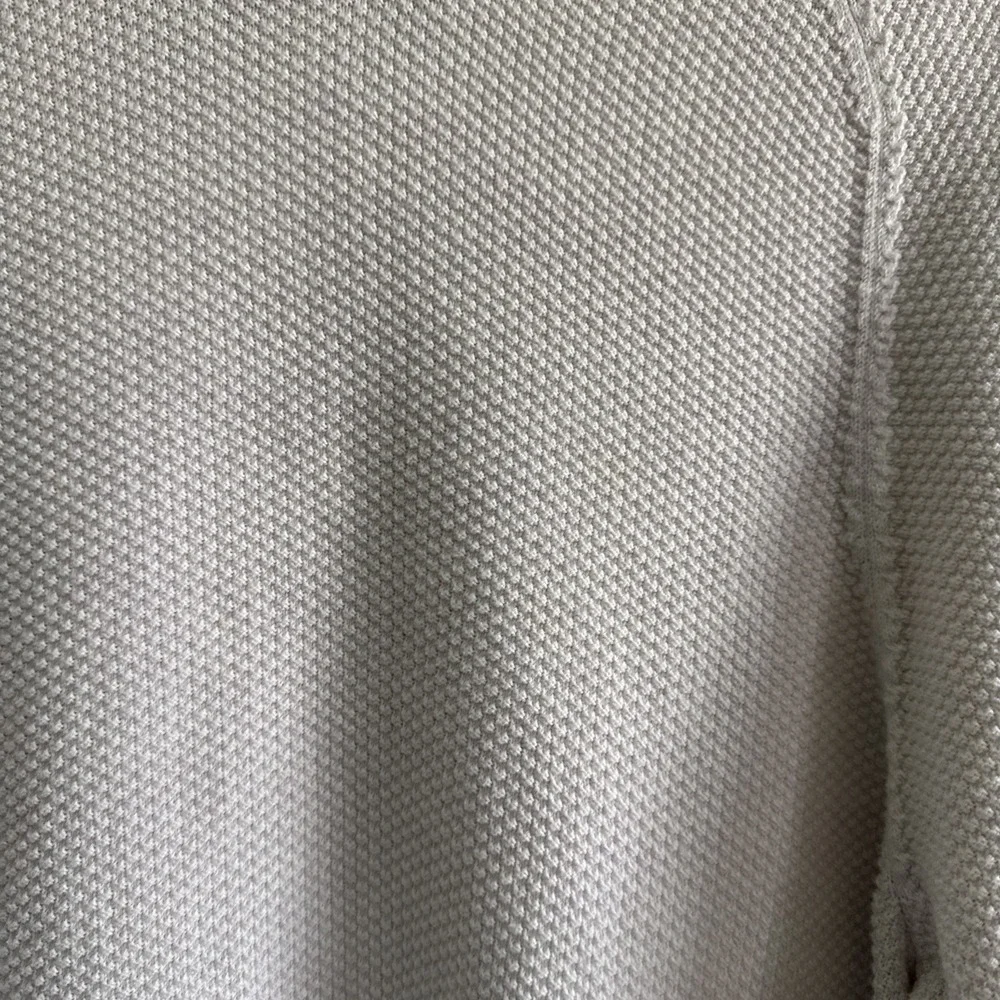 Lululemon Textured Knit Crewneck Sweater Mens Med Ivory M3DQBS